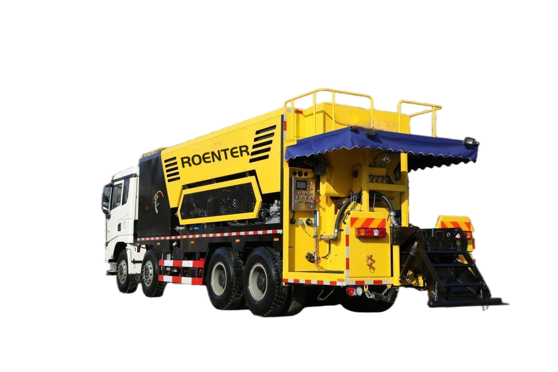 SRO5312TFC-13 Micro finitrice per liquami finitrice per superfici | Veicolo per la manutenzione stradale con tenuta dei liquami di asfalto