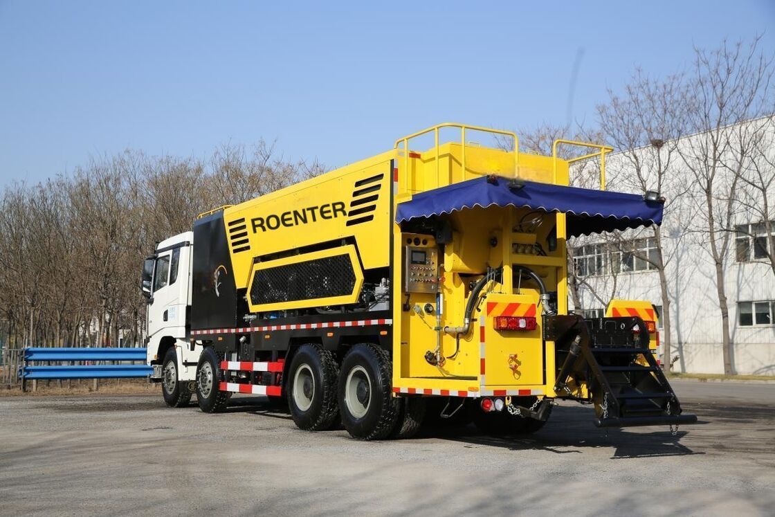 SRO5312TFC-13 Micro finitrice per liquami finitrice per superfici | Veicolo per la manutenzione stradale con tenuta dei liquami di asfalto