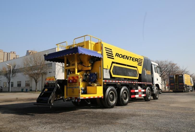 SRO5312TFC-13 Micro finitrice per liquami finitrice per superfici | Veicolo per la manutenzione stradale con tenuta dei liquami di asfalto